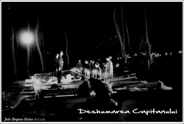 Deshumarea lui Corneliu Zelea Codreanu si a camarzilor sai de la Jilava Nov 1940 3